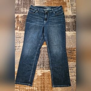 Maurices Dark Blue Straight Leg Jeans